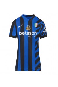 Fotbalové Dres Inter Milan Dámské Domácí Oblečení 2024-25 Krátký Rukáv